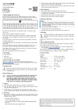 Speaka Professional SP-WTR-501 Safety Instruction preview