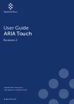 Speakerbus ARIA Touch User Manual preview