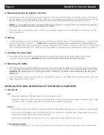 Preview for 6 page of SpeakerCraft BassX-W10 Owner'S Manual