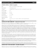 Preview for 11 page of SpeakerCraft BassX-W10 Owner'S Manual