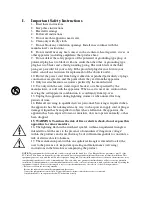 Preview for 2 page of SpeakerPower SP Series Installation And Operation Instructions Manual