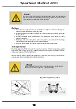 Preview for 13 page of Spearhead MULTICUT 460 Handbook