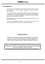 Preview for 6 page of Spearhead ORBITAL S63 Handbook