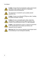 Preview for 10 page of Specac Atlas GS15515 User Manual