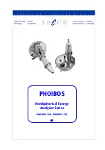 Preview for 1 page of SPECS PHOIBOS 100 User Manual