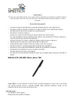 Preview for 7 page of Spector&Co t280 james User Manual