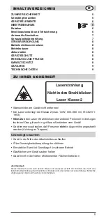 Preview for 5 page of Spectra Precision 1452GC User Manual