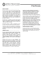 Preview for 2 page of Spectracom 8183A GTP Instruction Manual