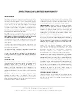 Preview for 3 page of Spectracom TPRO-PCI-U Series Programmer'S Manual