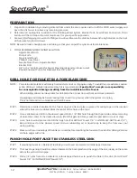 Preview for 12 page of SpectraPure DWS Series Instructions Manual