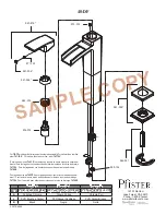 Preview for 12 page of Spectrum Brands Pfister Kenzo 40 Series Manual