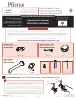 Spectrum Brands Pfister Tenet LG49-TNT2 Quick Installation Manual preview