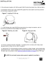 Preview for 24 page of Spectrum D201 Q6055-E-BD Series Installation Manual