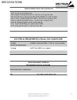 Preview for 15 page of Spectrum D201-S-Q6055-E-BD Installation Manuals