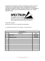 Preview for 2 page of Spectrum F101-P137-BD Series Installation Manual