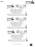 Preview for 5 page of Spectrum F101-P137-BD Series Installation Manual