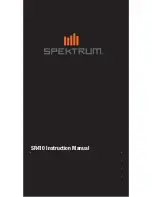 Preview for 1 page of Spectrum SR410 Instruction Manual