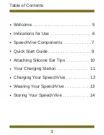 Preview for 4 page of SpeechVive SV1001R User Manual