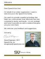 Preview for 6 page of SpeechVive SV1001R User Manual