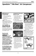 Preview for 16 page of Speedaire 1WC94 Operating Instructions Manual