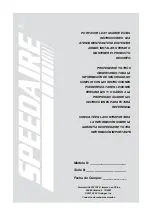 Preview for 18 page of Speedaire 787U78 Operating Instructions & Parts Manual