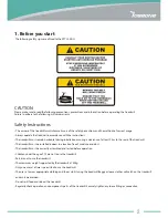 Preview for 3 page of Speedfit SPT-1000 User Manual