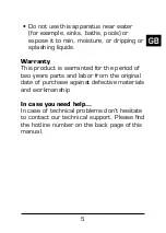 Preview for 5 page of SpeedLink SL-4108 User Manual