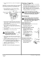 Preview for 10 page of Speeflo Gas Bare 459-350 Owner'S Manual