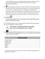 Preview for 4 page of Speler SP-LED40 User Manual