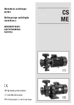 SPERONI CS Series Operating Instructions Manual preview