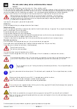 Preview for 8 page of SPEWE 10073542 Safety Instructions, Operating Instructions, Replacement Parts