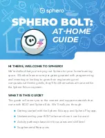 Preview for 1 page of Sphero BOLT User Manual