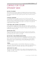 Preview for 8 page of Spinning Sport series Onwers Manual