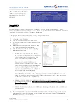 Preview for 35 page of Splicecom Maximiser Installation And Reference Manual