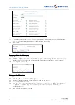 Preview for 38 page of Splicecom Maximiser Installation And Reference Manual