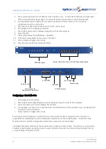 Preview for 50 page of Splicecom Maximiser Installation And Reference Manual