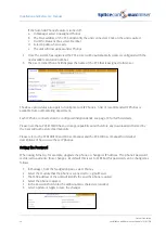 Preview for 62 page of Splicecom Maximiser Installation And Reference Manual