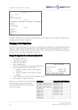 Preview for 106 page of Splicecom Maximiser Installation And Reference Manual