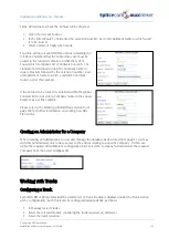 Preview for 165 page of Splicecom Maximiser Installation And Reference Manual