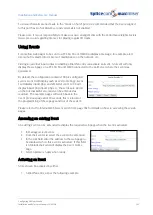 Preview for 187 page of Splicecom Maximiser Installation And Reference Manual