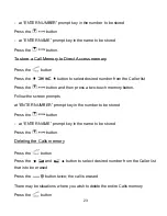 Preview for 27 page of Splicecom PCS 10 Operating Instructions & User Manual