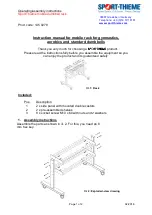 Sport-thieme 145 9278 Operating & Assembly Instructions preview