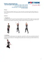 Preview for 5 page of Sport-thieme 161 0505 User Manual