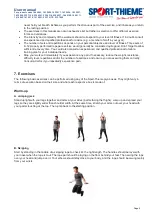 Preview for 13 page of Sport-thieme 161 0505 User Manual