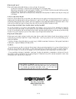 Preview for 15 page of Sportcraft TX 4.9 Assembly Instructions And Rules