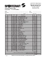 Preview for 18 page of Sportcraft TX 4.9 Assembly Instructions And Rules