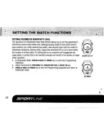 Preview for 20 page of Sportline Anytouch S12 Manual