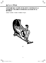 Preview for 4 page of Sportplus SP-FB-2000 Operating Instructions Manual