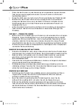 Preview for 18 page of Sportplus SP-MR-0081 Instructions For Use Manual