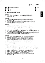 Preview for 23 page of Sportplus SP-MR-0081 Instructions For Use Manual